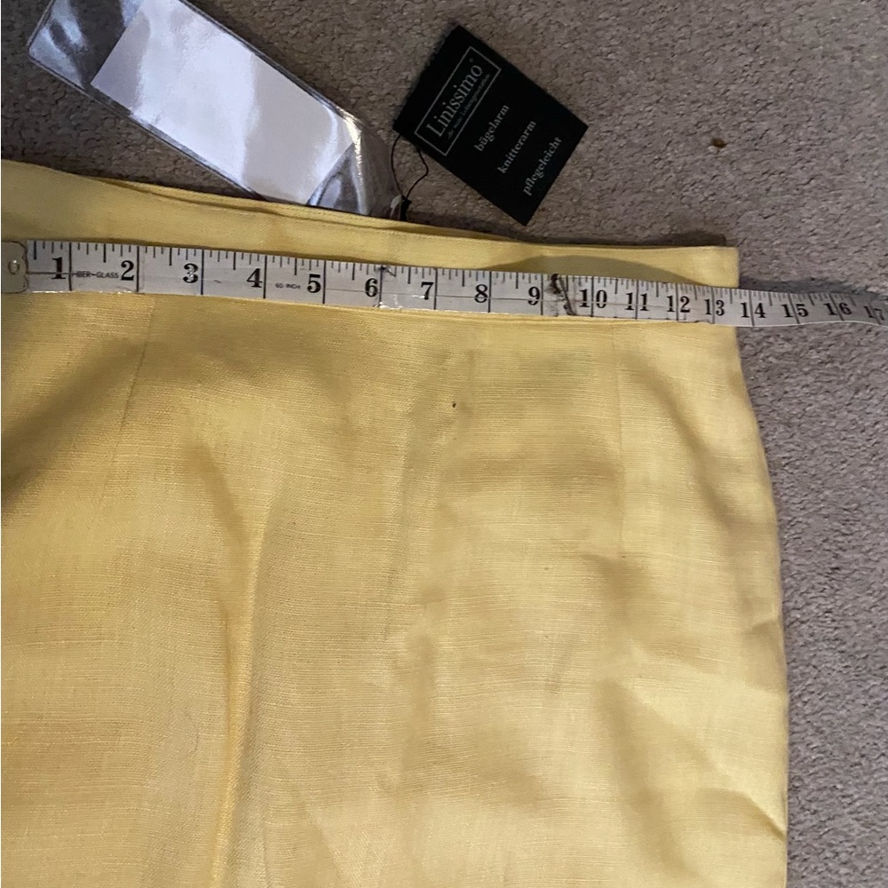 NWT Vintage Stapf women’s yellow suit - Picture 7 of 16